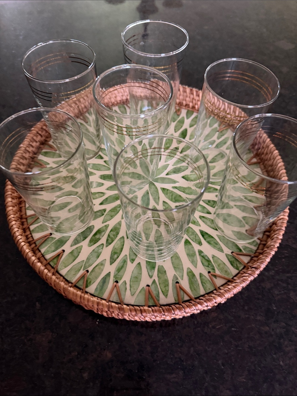 Glass Tumbler Set